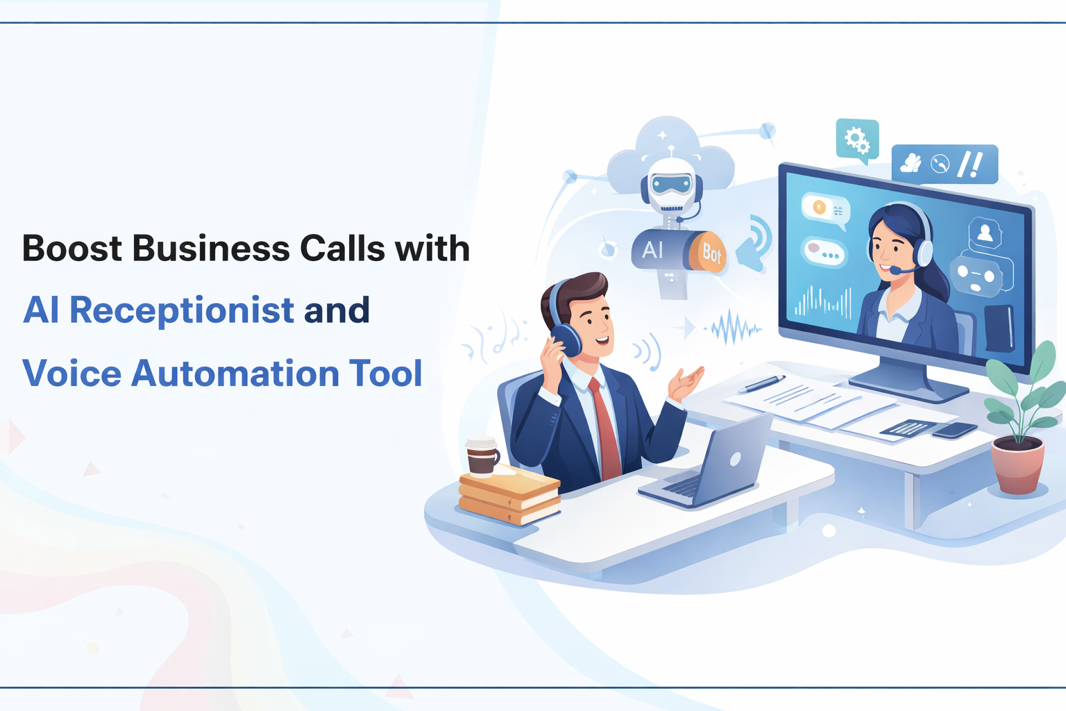 Boost Business Calls with AI Receptionist and Voice Automation Tool