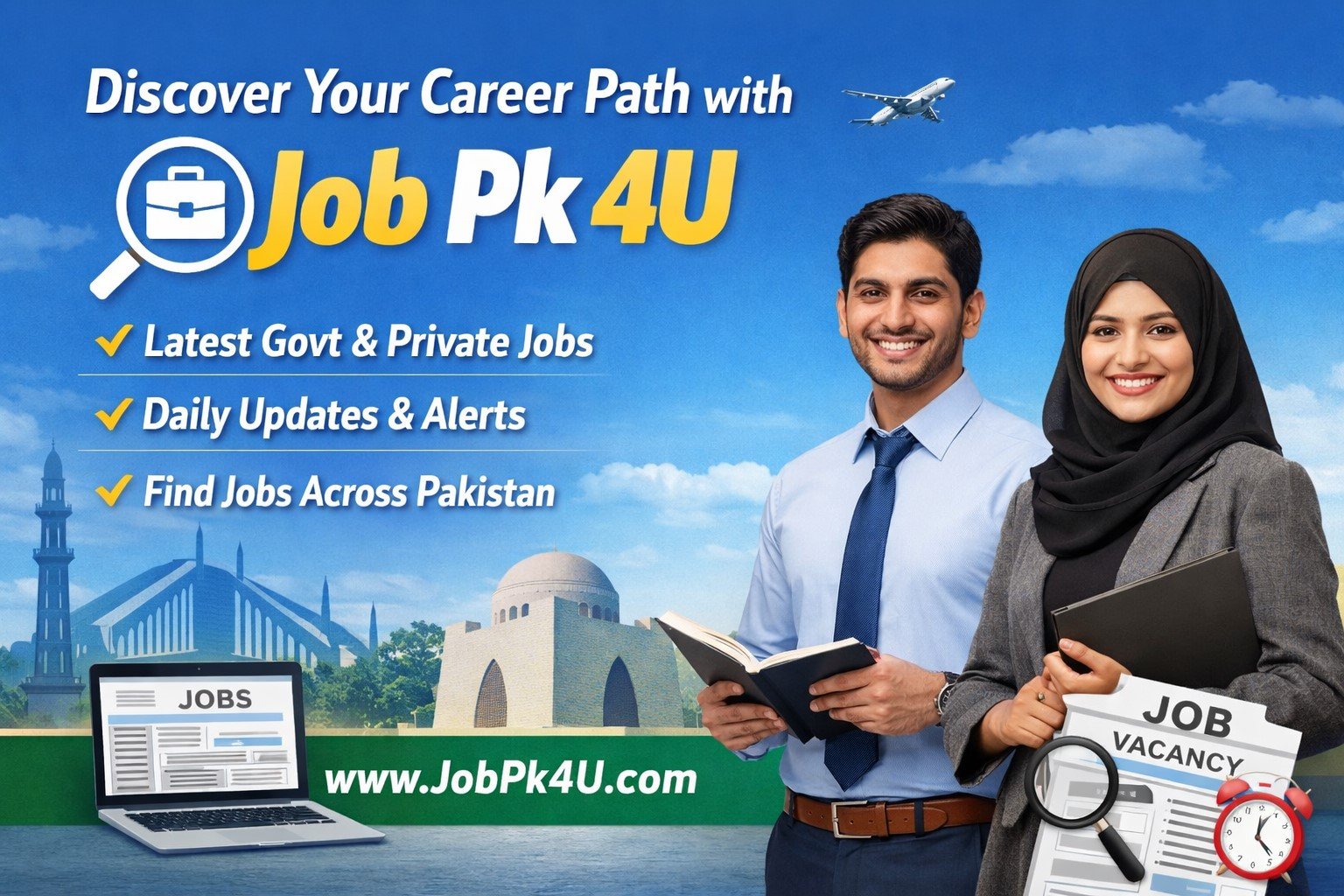 Job PK 4U – Empowering Pakistan’s Workforce Through Smart Job Search Solutions